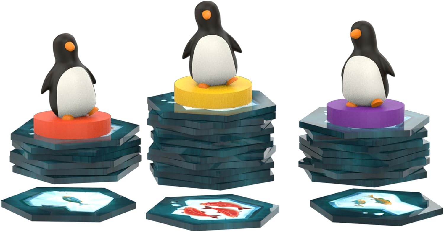 Hey, That's My Fish! Board Game - A Strategic Penguin Fishing Adventure Board Game 4