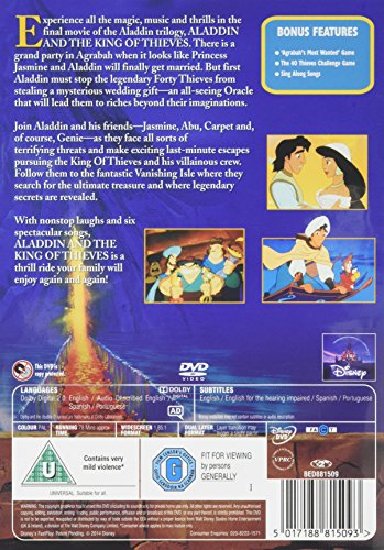 Aladdin en de dievenkoning [DVD]