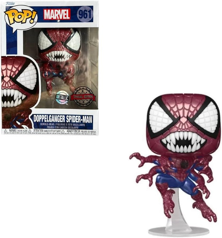 Funko Marvel Pop! Doppelganger Spider-Man Vinyl Bobble-Head 2021 L.A. Comic Con