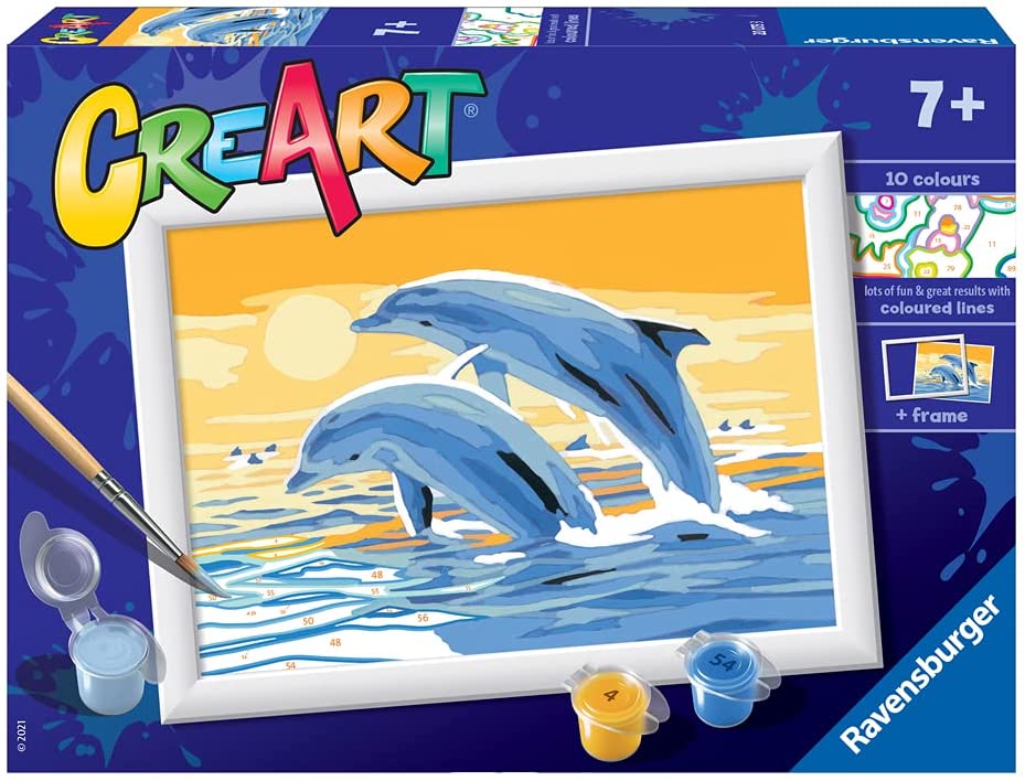 CreArt Series E - Dolphins Friends (Ravensburger, 20073 3)