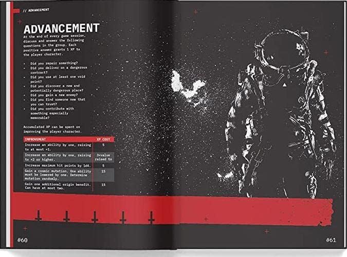 Kostenloses League Death in Space RPG – Hardcover-Buch – Future Space Role Playing Game