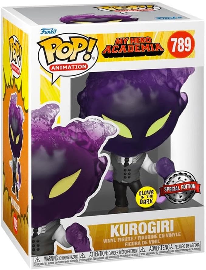 Funko POP! Animation: Kurogir (My Hero Academia) Special Editon (Glow in The Dark)