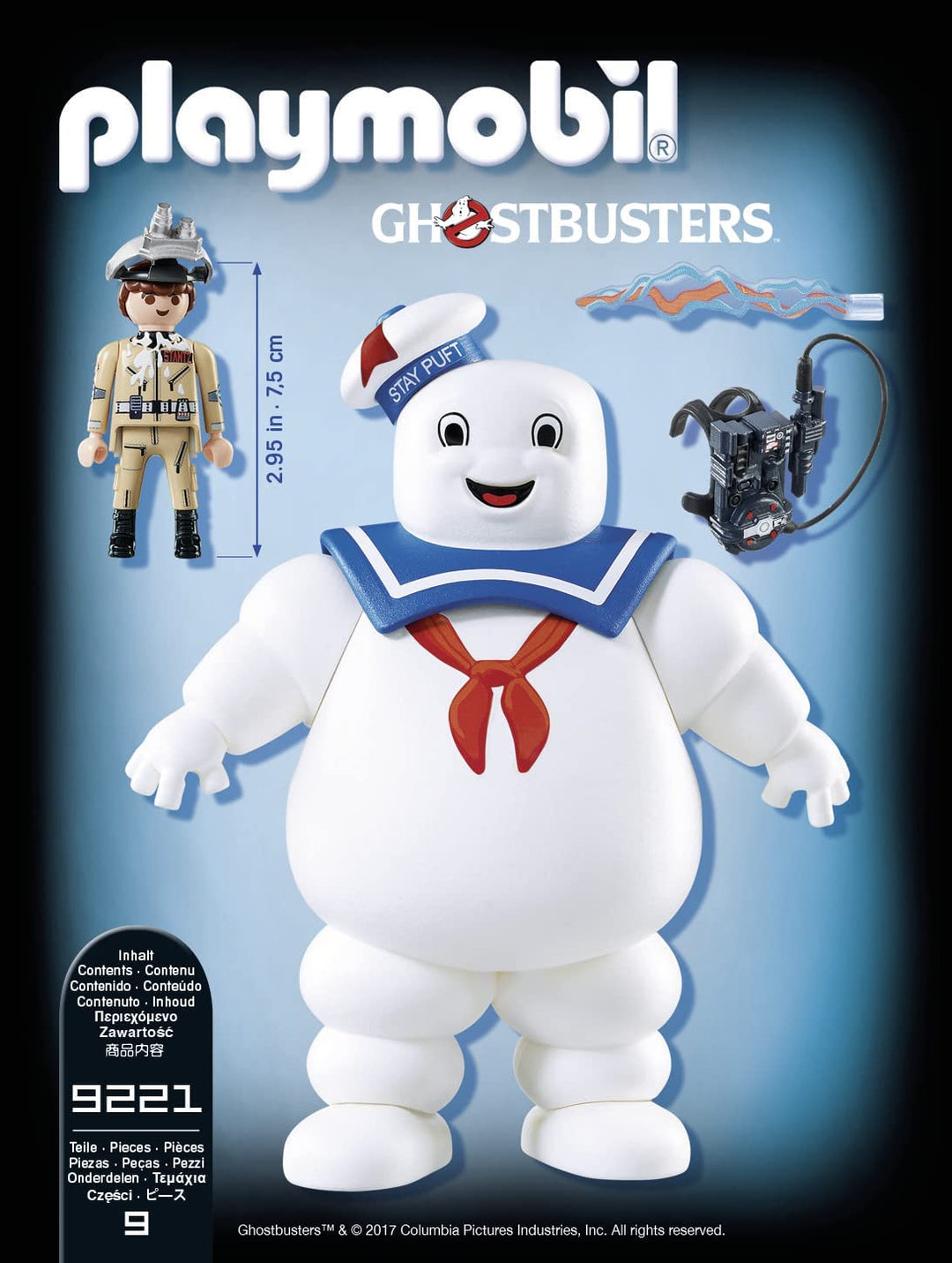 Playmobil Cazafantasmas 9221 Stay Puft Marshmallow Man para niños a partir de 6 años