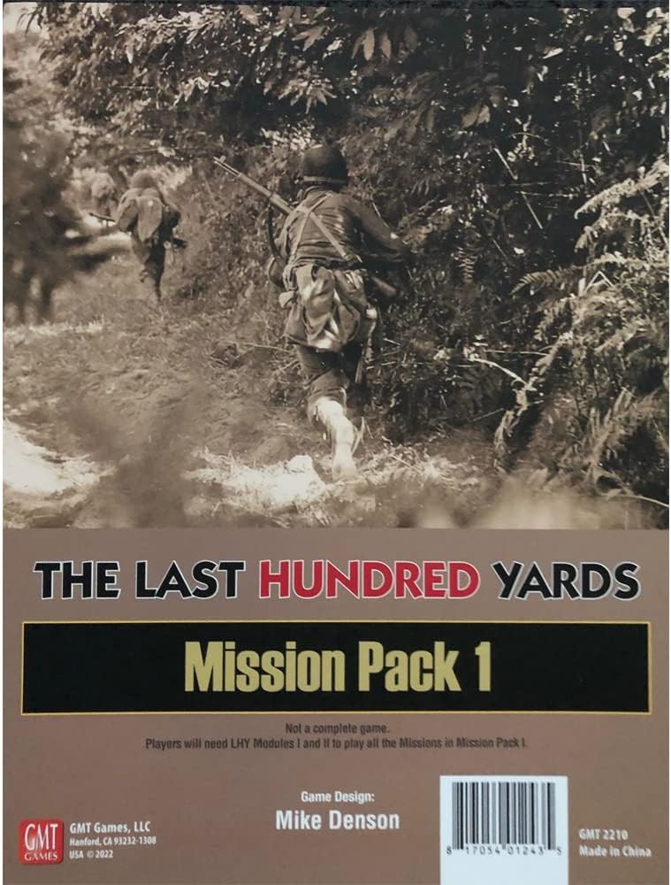 The Last Hundred Yards Mission Pack #1