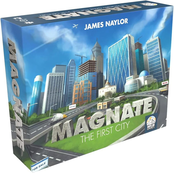 BoardGame Magnate: The First City - Fun Strategy Board Game for 1 to 5 Players