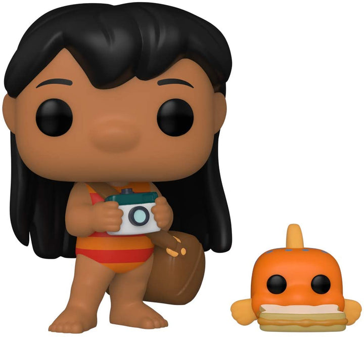 Disney Lilo y Stitch Lilo con Pudge Funko 55621 Pop! Vinilo n. ° 1047