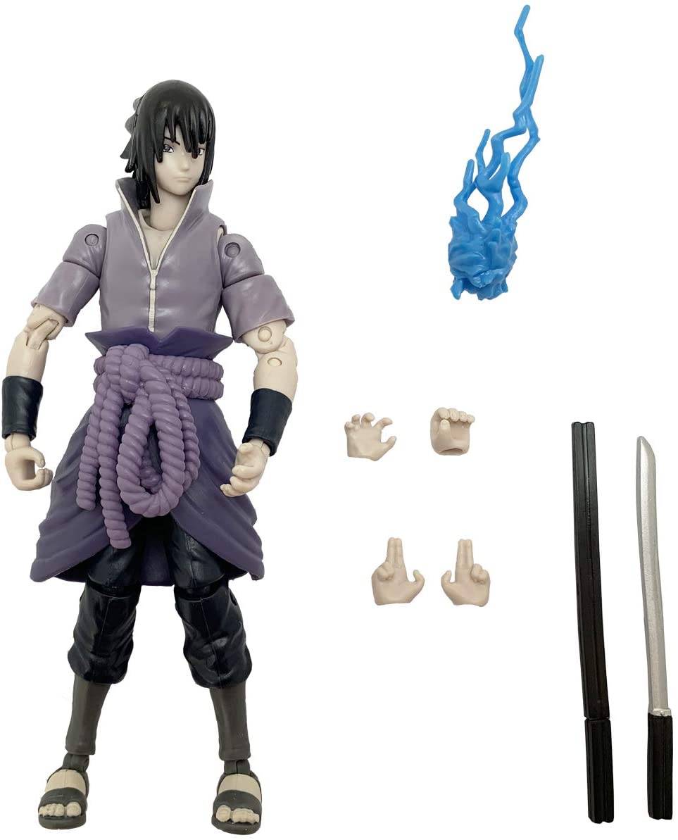 Bandai 36902 Anime Heroes-Naruto 15cm Uchiha Sasuke-Action Figures