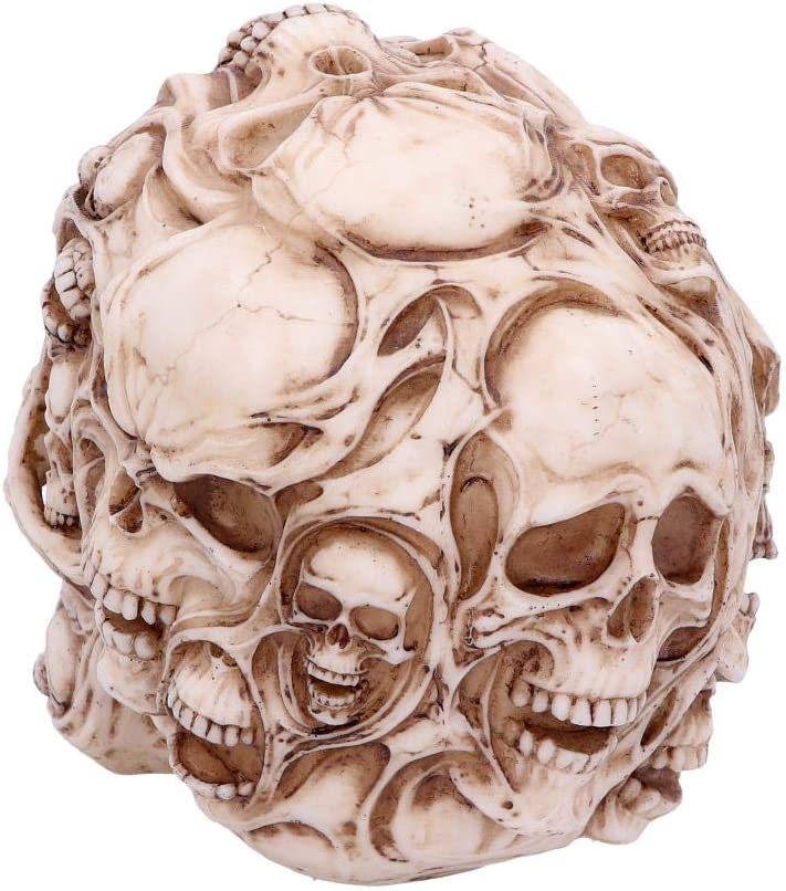 Nemesis Now Skulls James Ryman 18cm, Ivory