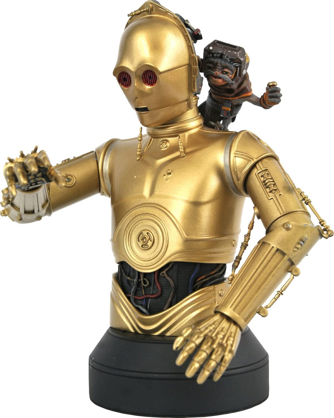 Diamond Select - Star Wars The Rise Of Skywalker C3PO & Babu Frik 1/6Bust,Multi-