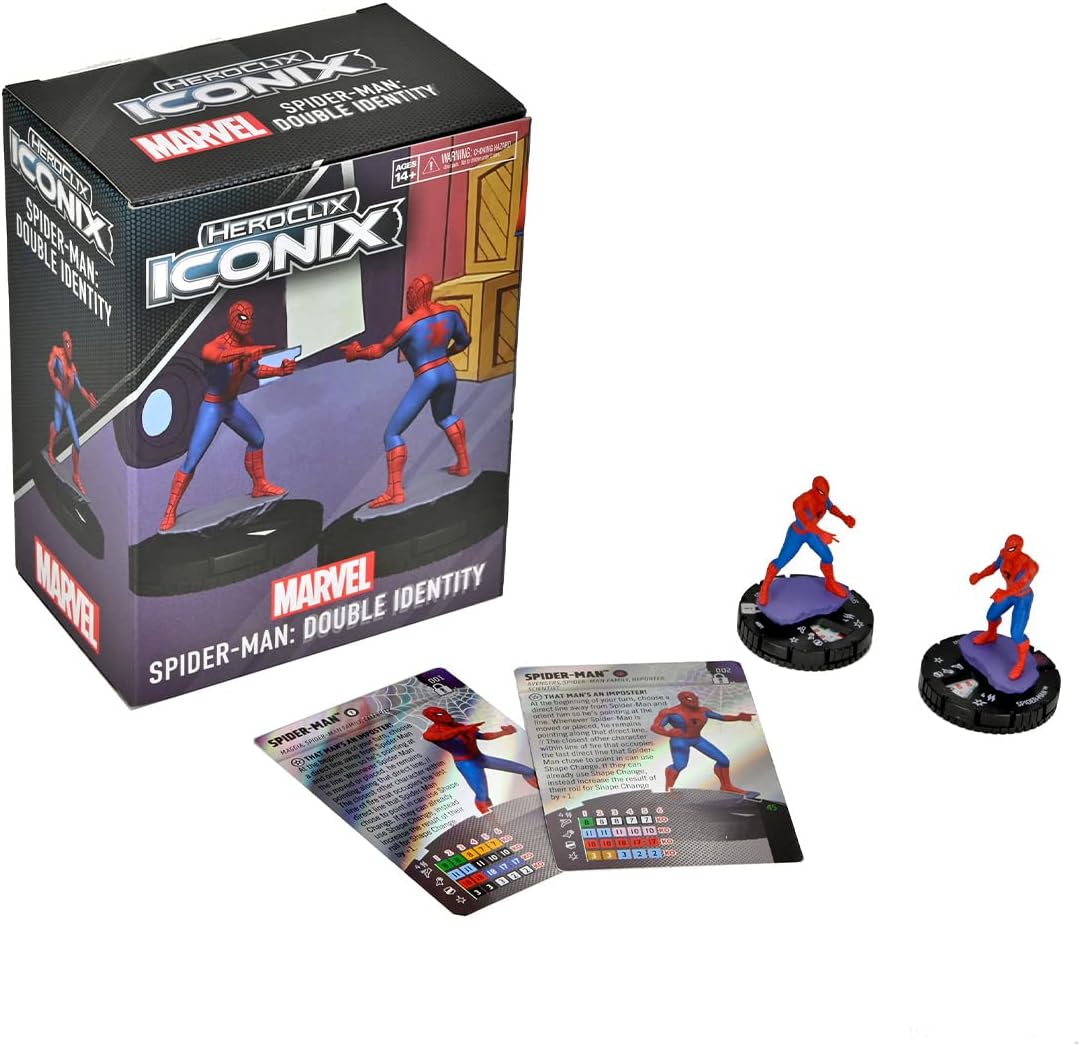 Marvel HeroClix Iconix: Spider-Man Double Identity