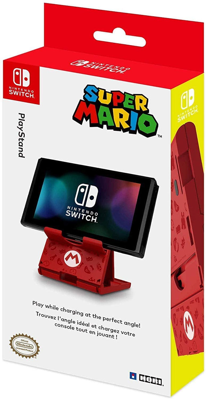 Soporte compacto HORI - Edición Mario para Nintendo Switch