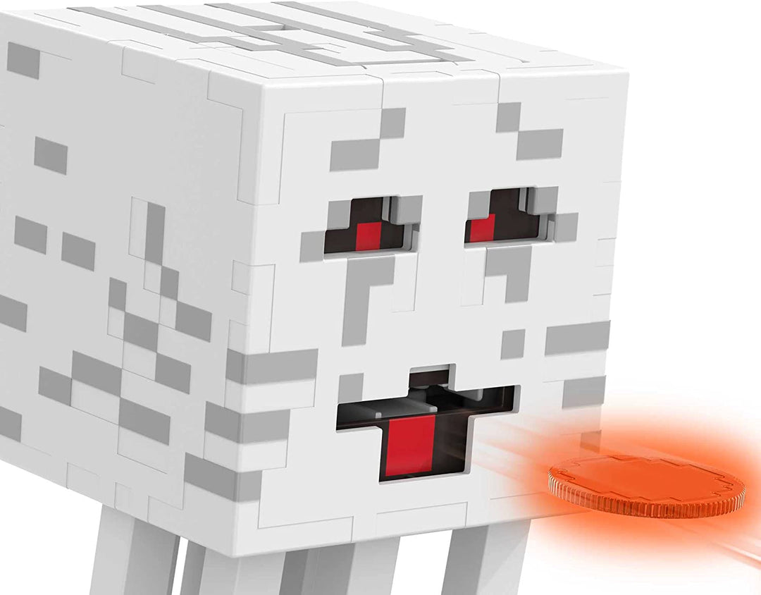 Mattel Minecraft HDV46 Ghast Action Figure Characters, Multicolour