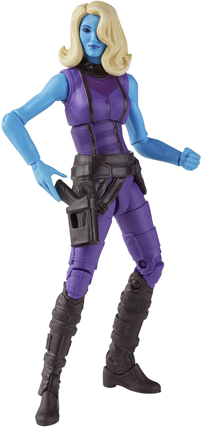 Marvel Legends Series 13 cm Scale Action Figure Toy Heist Nebula, Premium Design, 1 Figure, 1 Accessory, and 2 Build-a-Figure Parts, Multicolor