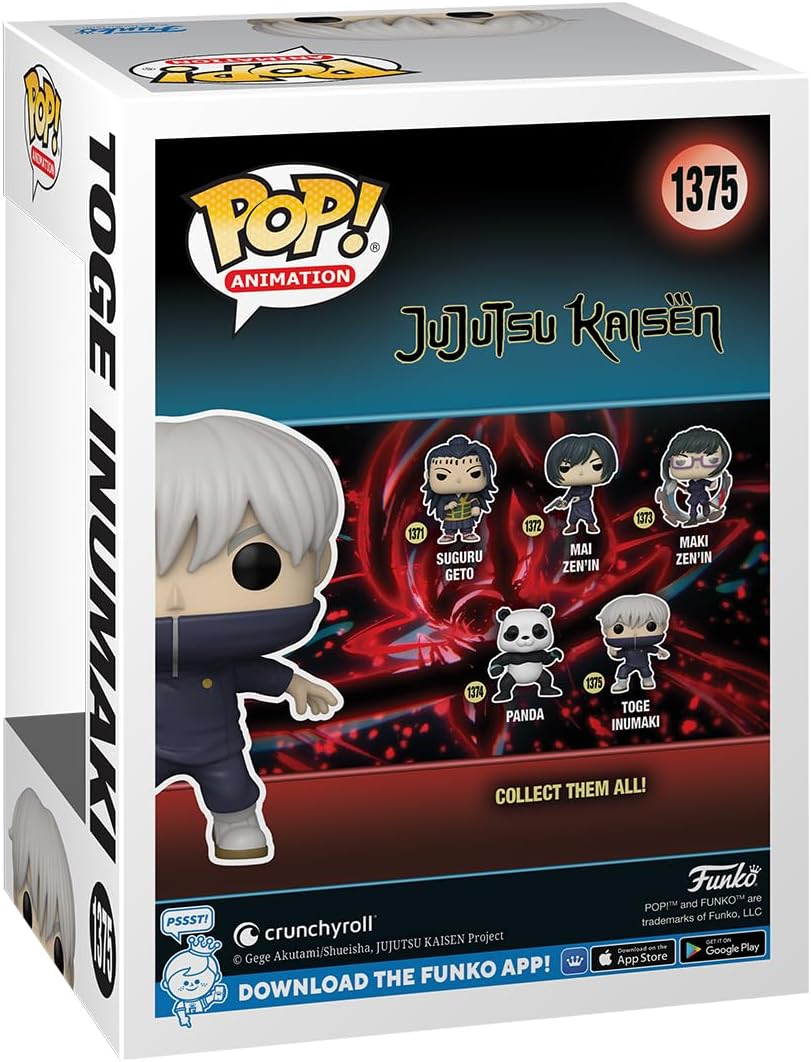 Animation: JJK - Jujutu Kaisen - Toge Inumaki Funko 72047 Pop! Vinyl #1375