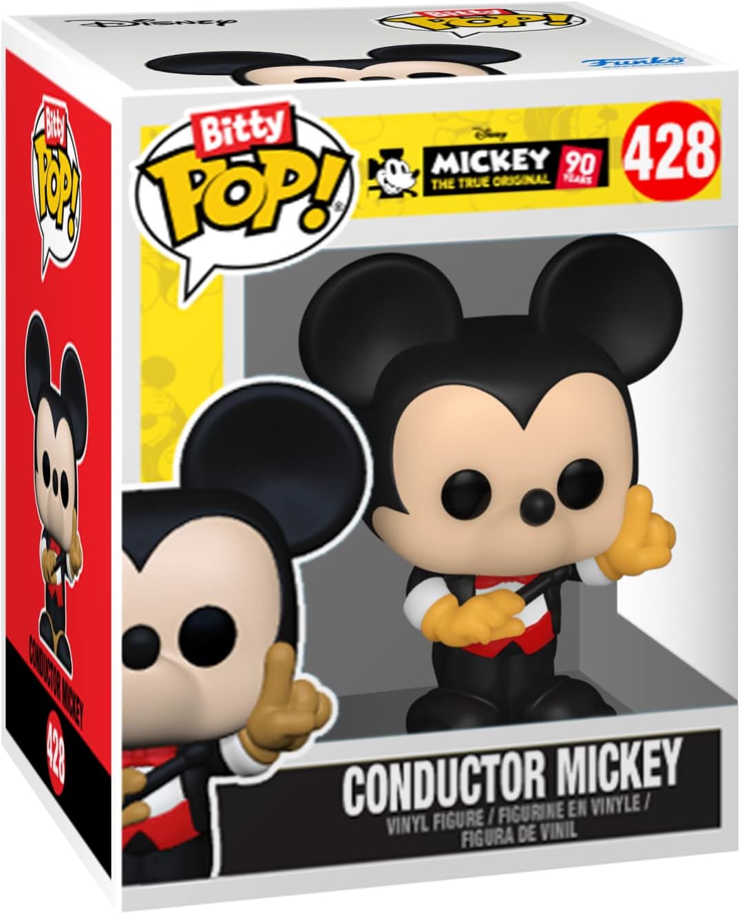 POP! Vinyl: Bitty POP: Disney- Sorcerer Mickey 4 Pack