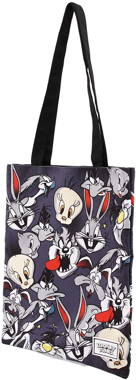 Looney Tunes Folks-Shopping Bag, Grey