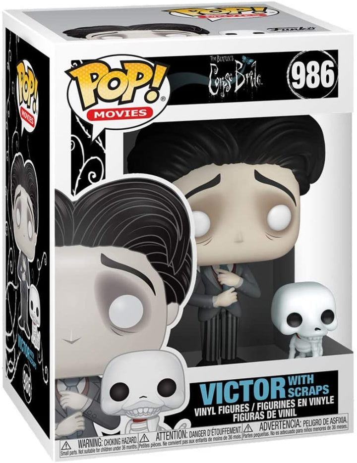 La novia cadáver Victor With Scraps Funko 49045 Pop! Vinilo n. ° 986