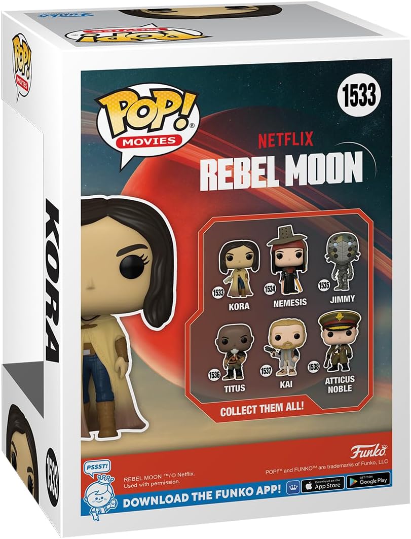 Funko POP! Movies: RM - Rebel Moon - Kora - Collectable Vinyl Figure