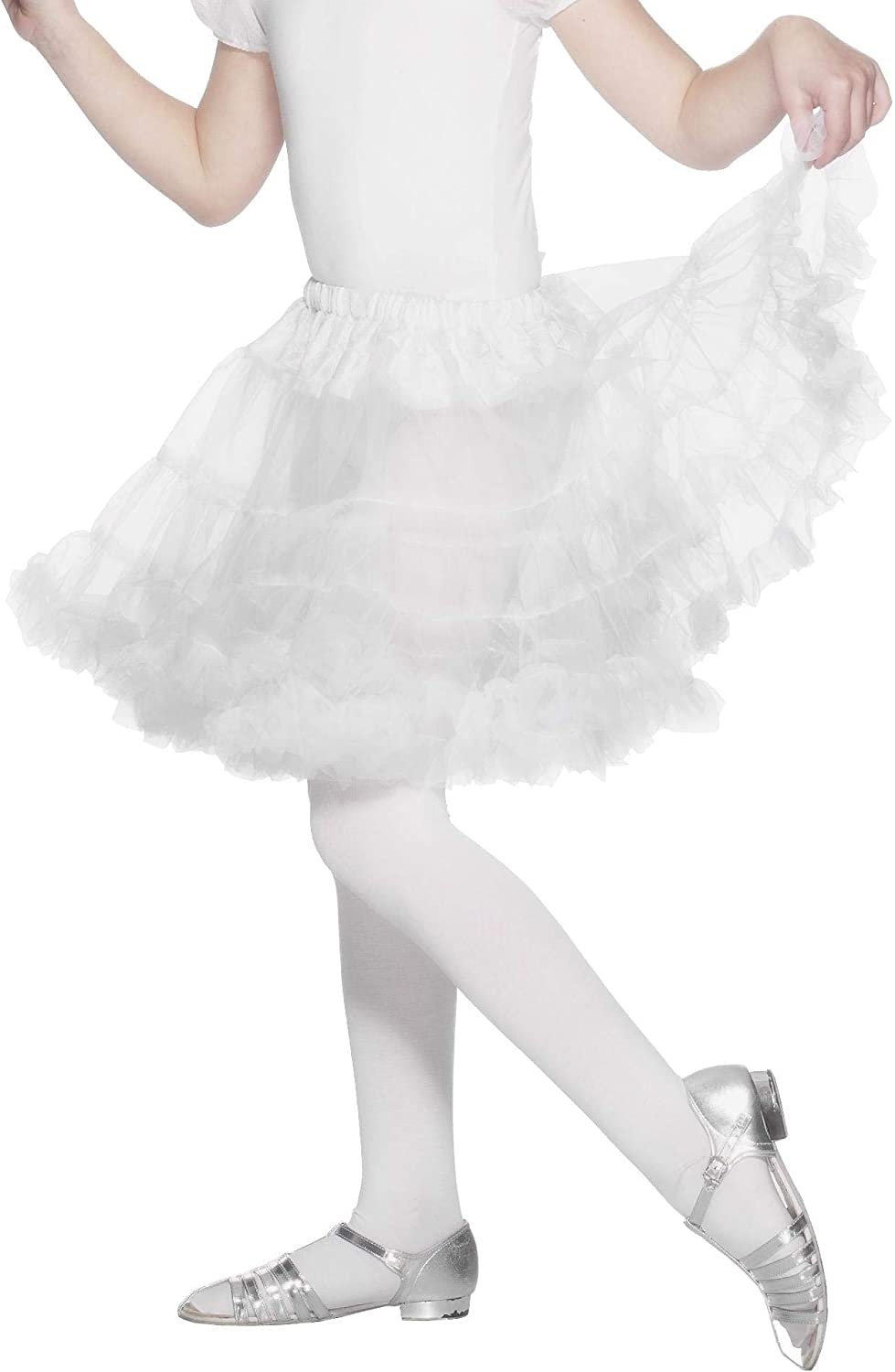 Smiffys Layered Petticoat Child - White