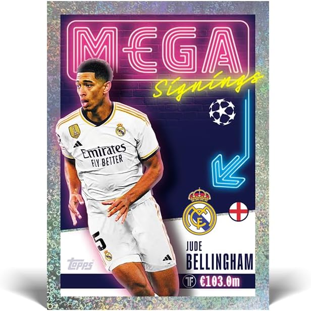 Topps UEFA Champions League Stickers - Multipack (6 packets/48 Stickers)