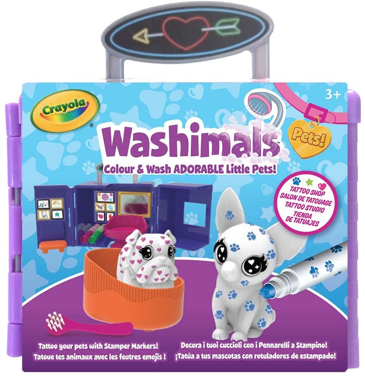 Crayola Washimals Pets Tattoo Shop Playset