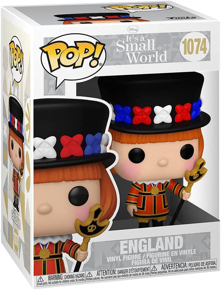 Disney It&#39;s A Small World Engeland Funko 55256 Pop! Vinyl #1074