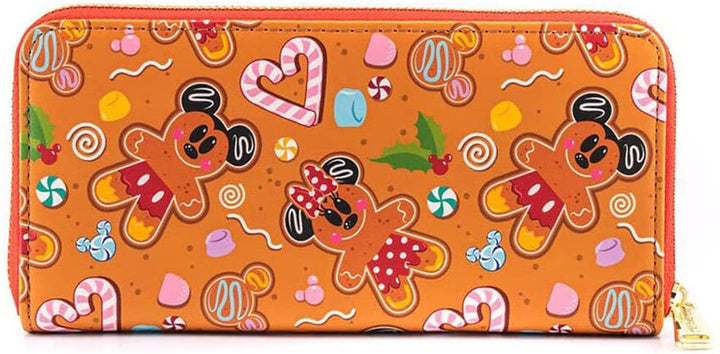 Loungefly Disney Ginger Bread Zip Around Wallet