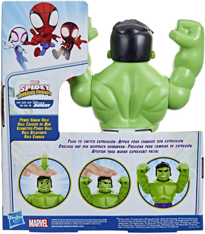 Hasbro Marvel Spidey and His Amazing Friends Power Smash Hulk Pre-school Toy