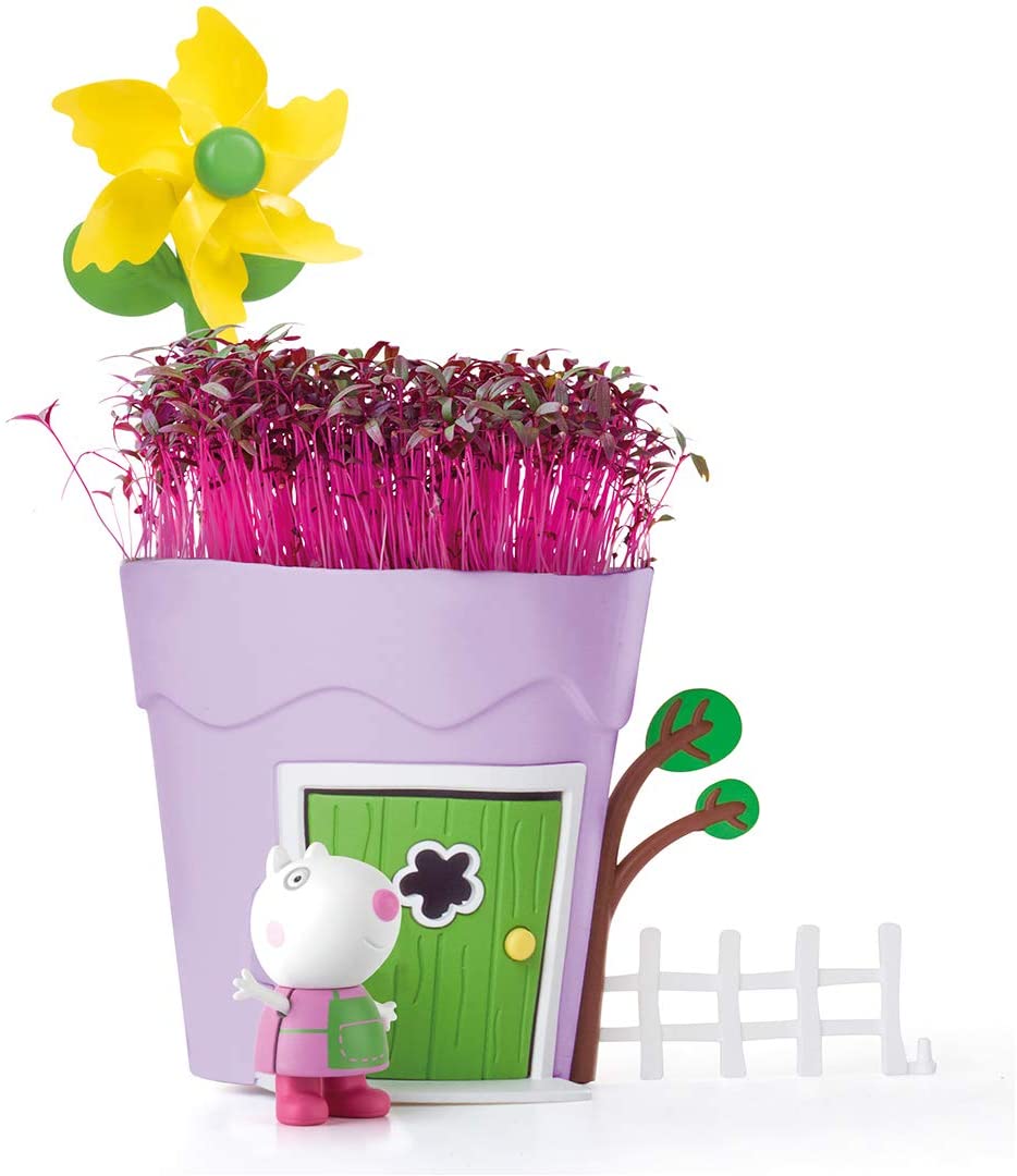 Peppa Pig PP104 Peppa Pots Sheep Suzy Kids' Animal & Insect Habitat Kits, Multi