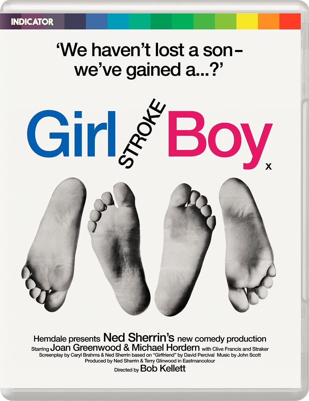 Girl Stroke Boy (UK Limited Edition) [2021] [Region Free] - Drama/Comedy  [Blu-ray]