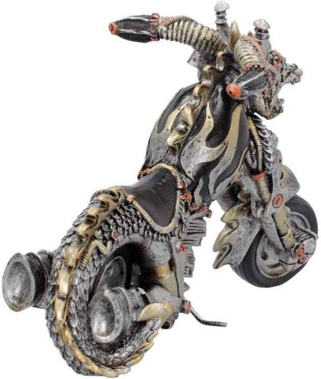 Nemesis Now - Dracus Birota Steampunk Dragon Motorcycle Figurine - 29cm