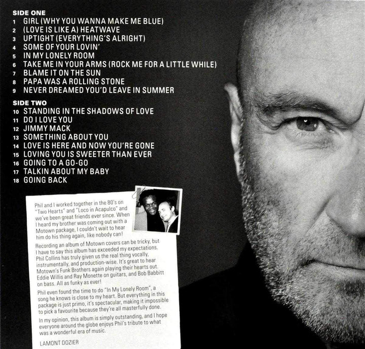 Phil Collins - Going Back [Audio CD]