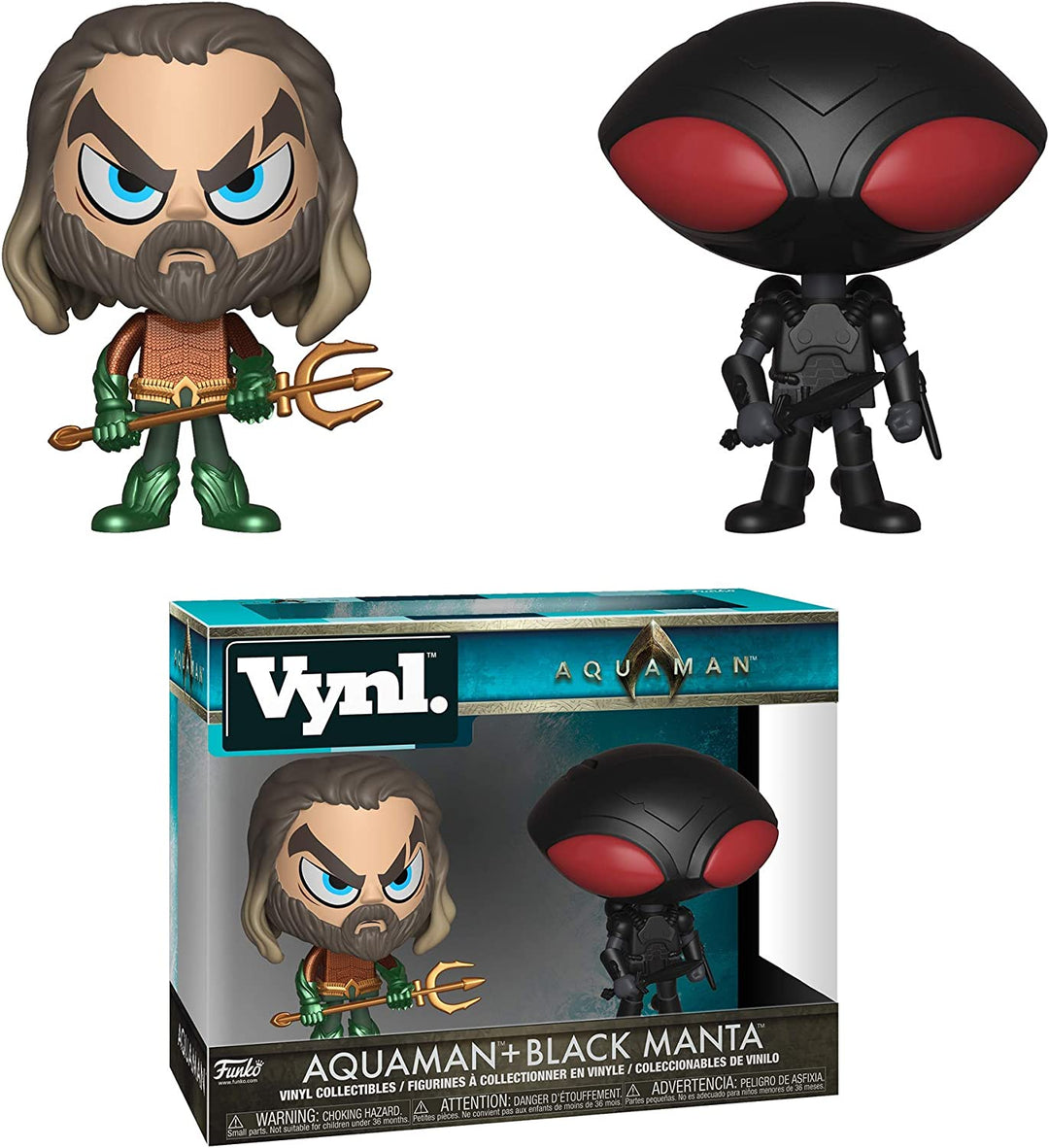 Aquaman Aquaman & Black Manta Funko 32109 Pop! Vinyl