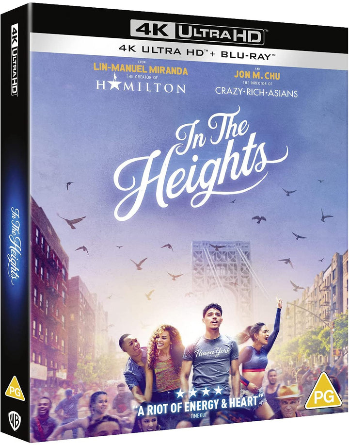 In The Heights [4K Ultra HD] [2021] [Region Free] - Musical/Drama [Blu-ray]