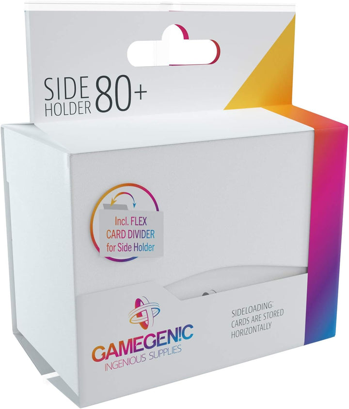 Gamegenic 80-Card Side Holder, White