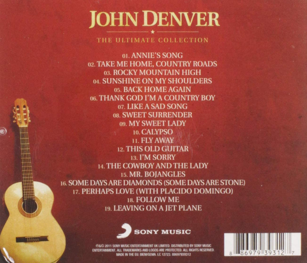 The Ultimate Collection - John Denver [Audio CD]