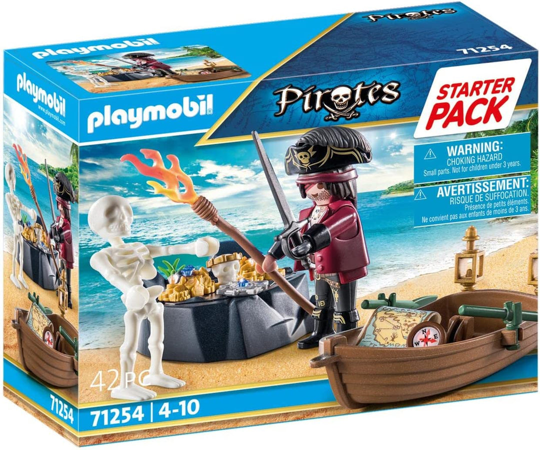 Playmobil 71254 Pirate with Rowboat Starter Pack