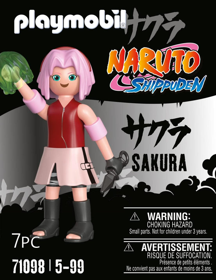 Playmobil 71098 Naruto: Sakura Figure Set, Naruto Shippuden anime collectors Figure