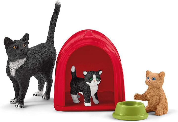 Schleich 42501 Speeltijd voor Cute Cats Farm World