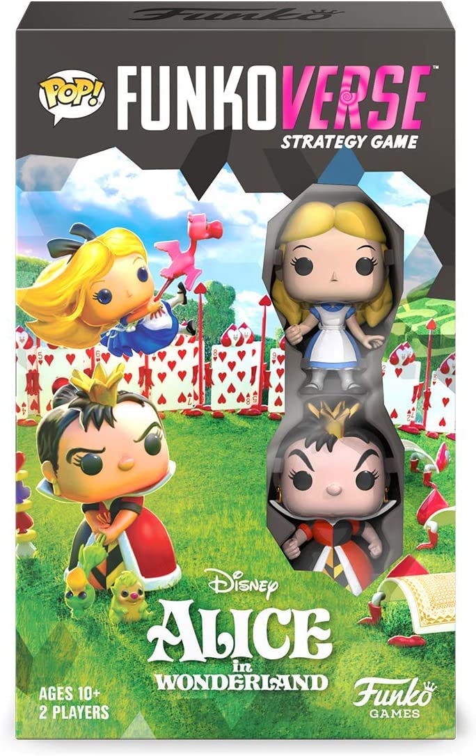 Disney Alicia en el país de las maravillas Funkoverse Juego de estrategia 2 jugadores Funko 52444 Pop!