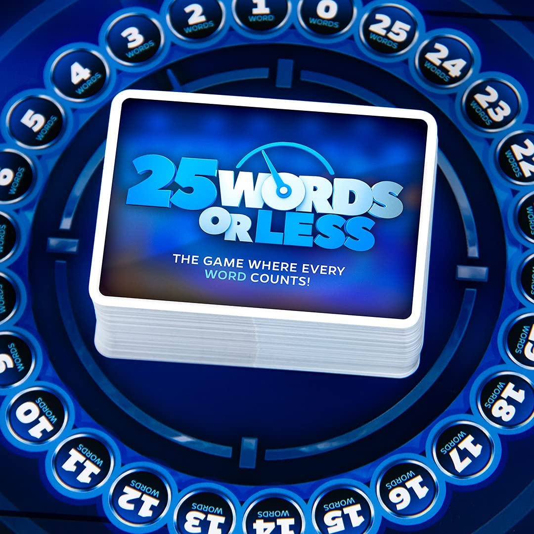 25 Words or Less | Fast-Paced Word Game | Friends & Family Board Game