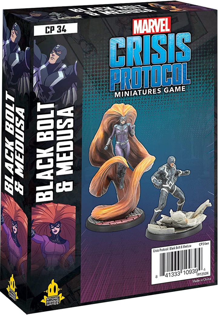 Marvel Crisis Protocol: Black Bolt and Medusa