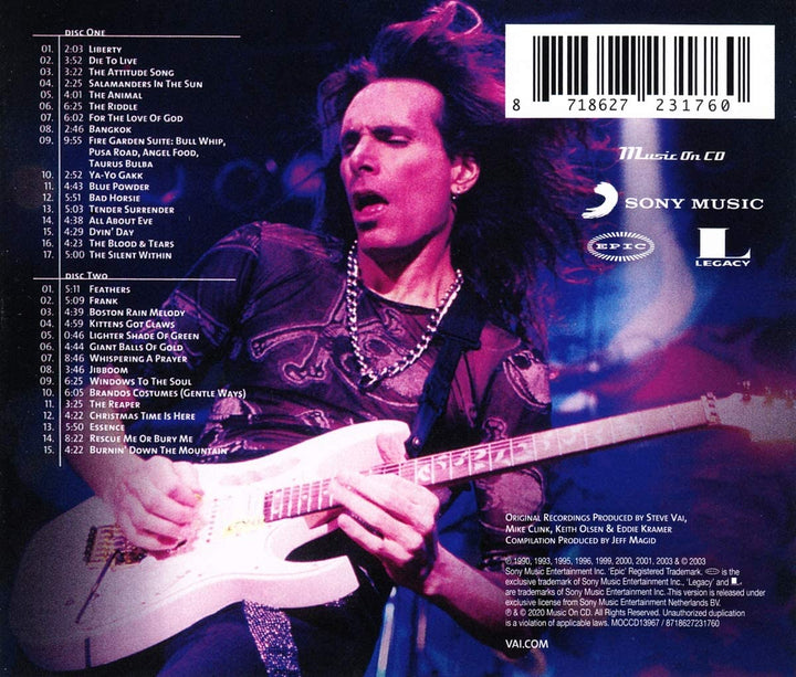 Steve Vai - Infinite Steve Vai: An Anthology [Audio CD]