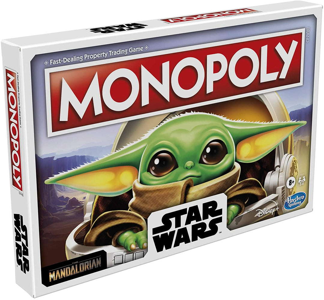 Monopoly: Star Wars The Child Edition Board Game for Families and Kids Ages 8 and Up, Featuring The Child, Who Fans Call "Baby Yoda"