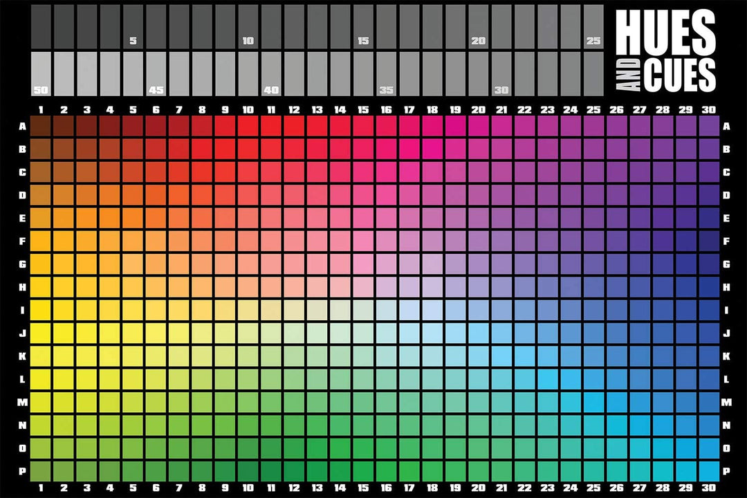 The OP Games - Hues and Cues - Board Game