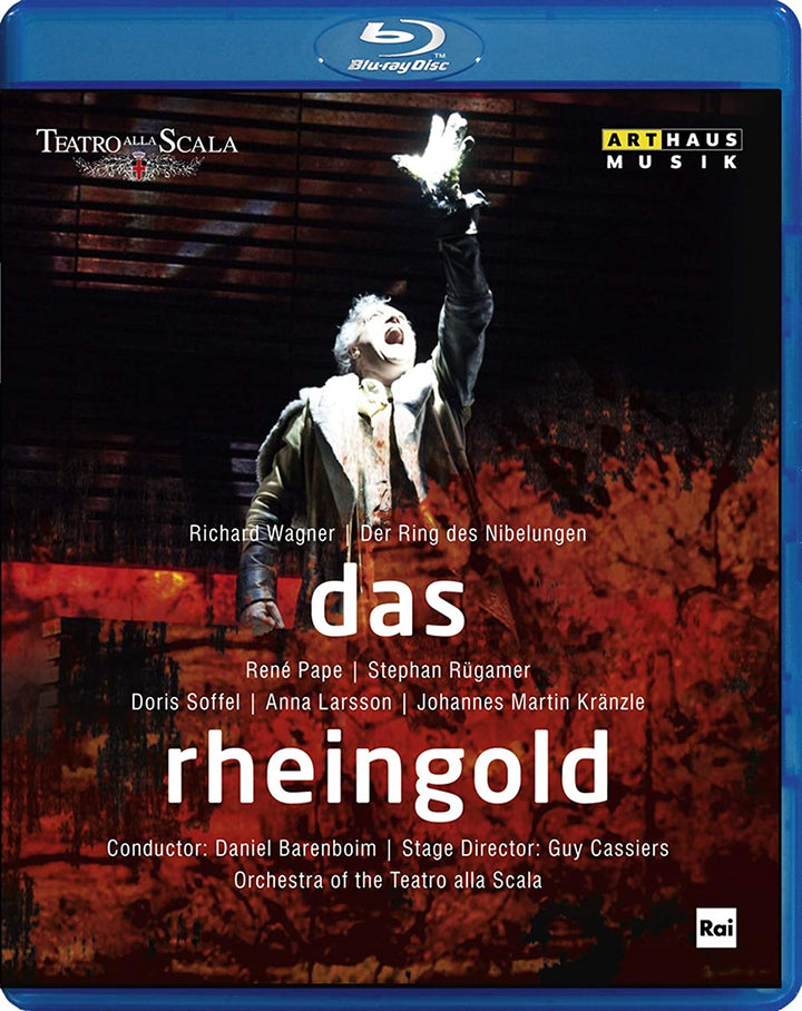 Wagner: Das Rheingold [La Scala 2011] [Rene Pape, Timo Riihonen, Daniel Barenboim] [Arthaus: 108090] [2013] [Blu-ray]