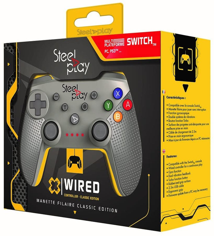 Manette filaire Steelplay pour interruptor