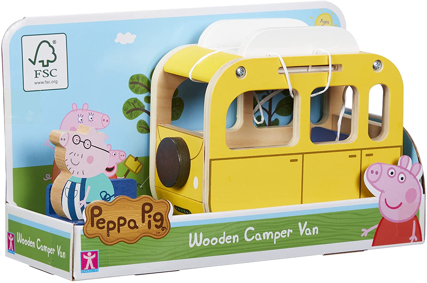 Peppa Pig Camper in legno