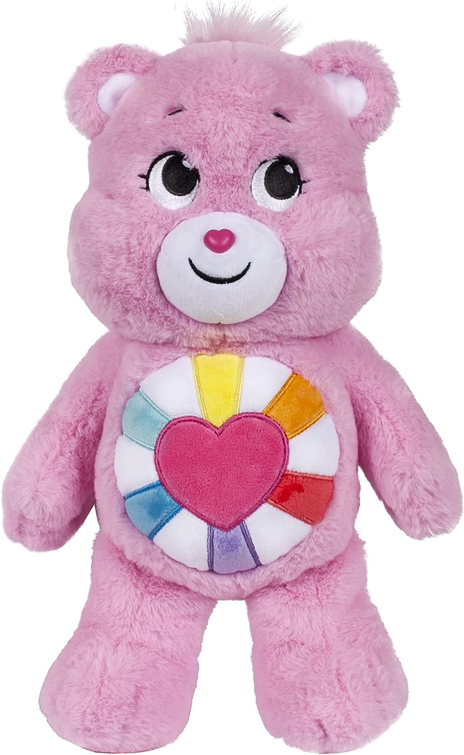 Care Bears 22139 14 Inch Medium Plush Hopeful Heart Bear, Collectable Cute Plush Toy