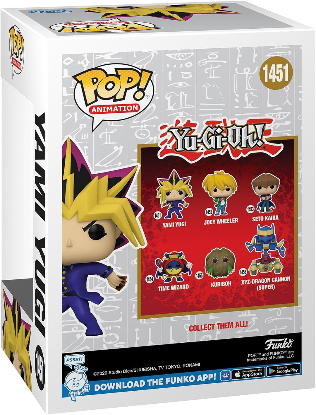 Funko POP! Animation: Yu-Gi-Oh!- Yami Yugi - (DK) - Collectable Vinyl Figure